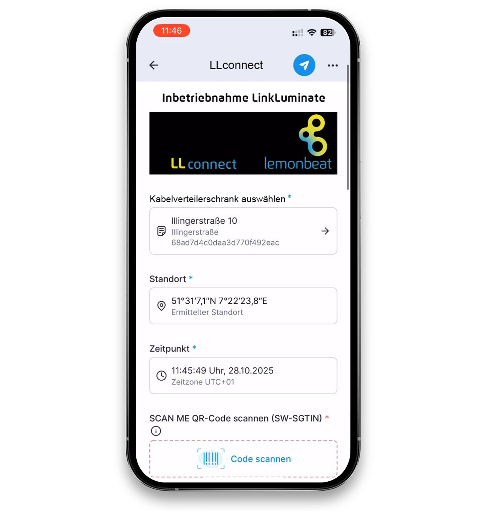 Einfache Inbetriebnahme mit LL.connect